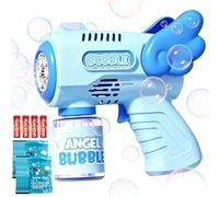 Bubble Guns Kit, Angel Wings Portable Bubble Making Toys, Automatic Bubble Maker Blower Machine, Boys Girls Birthday Party Bubble Makers, Summer Outdoor Garden Party Games Toy-A