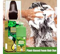 Bubble Hair Color,Gray Hair Coloring Mousse 500ml | Natural Dying Product Long-Lasting for Bathroom Home Salon Outdoor Men Women Travel Frequent Travelers Beauty Lovers