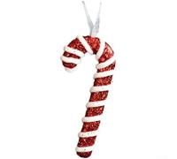 Bubble Hanging Ornament for Holiday Decorations with Red and Alternative White Design, Lightweight and Suitable for Christmas Trees, and Festive Displays, Multiple Sizes (N)