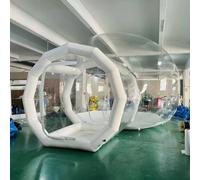 Bubble House Dome, Inflatable Bubble Dome House Transparent 8-13FT(11.5FT)