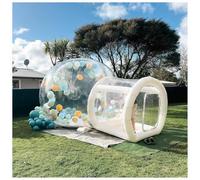 Bubble House Inflatable, 13ft Dia,6.5ft Tunnel Inflatable Tent House PVC,Waterproof Bubble House for Kids and Adults