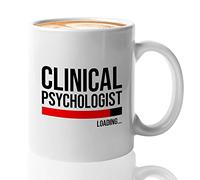 Bubble Hugs Psychologist Coffee Mug - Clinical Psychologist Loading - Psych Psychology Student College Graduation Coworker Birthday 11oz White