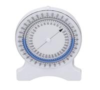Bubble Inclinometer Baseline Tool Professional Accurate 360 Degree Range of Motion Measuring Device for Rehab Clinic ABS Blue 1 Piece Non Scratch Resistant