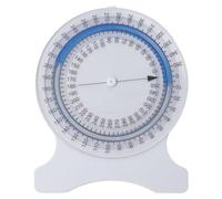Bubble Inclinometer for Range of Motion Goniometer - Physiotherapy Spine Curvature Tester, Measures Flexion, Extension, Abduction for Neck, Back, Joints Rehab