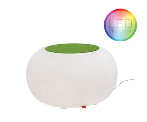 Bubble Indoor LED Seat with Green Cushion Moree - 4260218360129