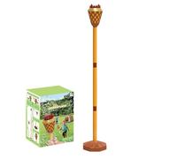 Bubble Launcher for Torch Toy with Adjustable Height | with Music and Lights, Portable or Standing Bubble Wand, for Swimming Pool, Beach, Park, Wedding, Party, Playground