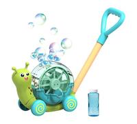 Bubble Lawn Mower,Electric Bubble Bower for Kids - Shape Gardening Push Toys, Blower Maker for Kids Birthday, Outdoor Toys, Babies Activity Walker