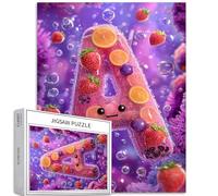 Bubble Letter A 1000 Piece Jigsaw Puzzles for Adults Dream Coral Sea Art Jigsaw Puzzle Challenging Family Activity Games Colorful DIY Craft Puzzle for Home Decor Gifts 20×27 Inches