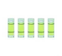 Bubble Level, 5pcs for MINI Pan-Tilt Leveler Set, Compact 23x8mm Gauge for Accurate Balancing, PP Material for Industrial and Household Measurement