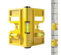 Bubble Level for Fence Post - Bubble Level for Fence Post for Accurate Alignment, Accurate Measuring Tool for Vertical and Horizontal Installation of Posts Ideal for Fence Post