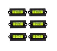 Bubble Level Stick On, Portable Small Bubble Spirit Level Tool, Magnetic Level Buble for Construction Site, Worker Craftsman Carpenter Woodworking Tool for Tripods, Cameras, Pictures