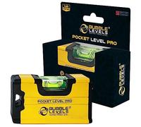 Bubble Levels | Pocket Level Pro | Shockproof Magnetic Mini Spirit Level | DIY Tools (Pocket Level Pro)