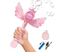 Bubble Machine - 22.5x6x30cm Bubble Wand | е Wand Machine, Musical Cosplay Prop Dreamy | Light Up Princess BubbleWand,for Boys Girls Preschoolers Masquerade Travel Playground Backyard Party