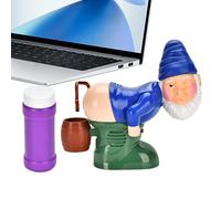 Bubble Machine - ABS Material | Bubble Blowing Santa with Lights and Music, Outdoor Playing, Party Entertainment, Bubbłe Machine | Holiday Celebrations, Party Favors