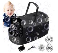Bubble Machine,Automatic Fun Blowing Toy | Bubble Machine for Parties,for Party Outdoor Birthday Easter Christmas Shower Bath Boys Girls