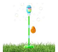 Bubble Machine: Automatic Street Light Blower, led Sprayer with Bright Music, High Performance Maker | Outdoor Party Toy in the Backyard, Portable Design