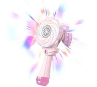 Bubble Machine, Automatic Windmill Bubble Maker with Solution, Musical Kids Party Toy for Outdoor Fun, Colorful Rotating Bubbles Blower Design, Battery Operated Entertainment Gadget for Yard Garden