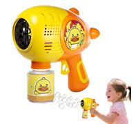 Bubble Machine, Automatic Yellow Duck Blower Bubble: Summer Activities, Outdoor Interactive Games for Beach, Garden Parties, Sea Trips & Sensory