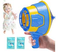 Bubble Machine Blower, Handheld Air Cannon, Interactive Outdoor Entertainment Gear with Sturdy Build, Premium Quality Beach Park Garden Patio Accessory Daily Routine Use 8.74x5.59x11.97 inch