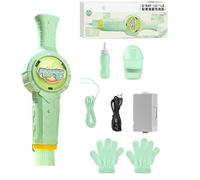 Bubble Machine - Bounfour on Les, Rechargeable Bubble Maker | Portable Bubble Blower for , Indoor Bubble Maker with Music, High Perf Bubble Toy