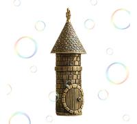 Bubble Machine, Child-Friendly Design, 10cm, Retro Bubble Wand, Castle-Shaped Blister Toy, Easy To Use, For Birthdays, Christmas, New Year, Valentine’s Day, Carnivals, Thanksgiving And Celebrations