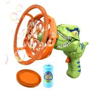 Bubble Machine | Cute Automatic Foam Sprayer with Dinosaur Design | Kids Bubble Machines - for Patio, Birthday Party, Outdoor and Backyard for 3-8 Years Boys and Girls