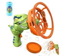 Bubble Machine - Dinosaur Design | Automatic Blower Toy, Layered Spraying 1000 Per Minute | Dinosaur Bubble Machine For Age 3 4 5 6 7 8 Boys Girls Patio Outdoor Backyard