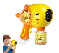 Bubble Machine - Electric Yellow Duck for Kids Parties, Interactive Toys for Outdoor and Beach, Summer Activities, Birthdays, Picnics in the Park and Parties