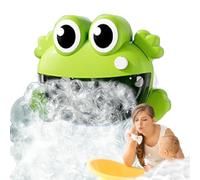Bubble Machine for Bath Tub, 19.1x15.2x9CM Kids Bath Bubble Maker, Frog Crocodile Bathing Toys, Baths Shower Toys for Easter Basket Stuffer Bathing Entertainment for Boys Girls
