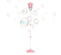 Bubble Machine For Floor Lamp - ABS 11x19cm | Rechargeable Bubble Blower With Light Music, Outdoor Play, Party Entertainment | Outdoor Party Bubble Toy School Park Birthday M