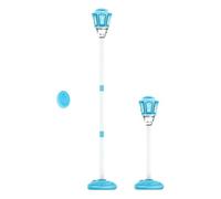 Bubble Machine for Kids | Automatic Rechargeable Portable Bubble Generator with Street Light Shape - for Patio Garden Park Playground Pool Beach Celebrations Birthdays