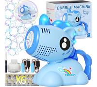 Bubble Machine for Kids,Dancing Unicorn Bubble makers Rechargeable Automatic Bubble Blower Toy for Toddlers with Light,6 Bubble Liquid 2 Batterie,Unicorn Kids Toys Outdoor Birthday Party Wedding Gifts