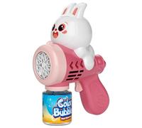 Bubble Machine for Kids,Electric Bubble Machine with Cartoon Design for Outdoors | Portable Summer Activities for Garden Parties Picnics in the Park Exits