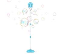 Bubble Machine for Kids Street Light Design for Outdoor Games | Outdoor Bubble Machine with Light and Music for Children's Park Holiday Celebration School Birthday