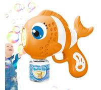 Bubble Machine for Les - Rechargeable Bubble Machine | Bubble Maker Toy | Automatic Bubble Machine | Fun Fish Bubble Machine with Lights and Sound | Bubble Machine