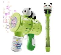 Bubble Machine For Parties | 2pcs Panda Outdoor Bubble Machine,Toys For Parties School Wedding Day Hot Tub Garden Easter Summer