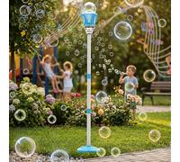 Bubble Machine Lamp - Automatic Foam Torch | Stand Up Design With Light Show For Party Backyard Wedding Outdoor Party Wedding Garden Patio For Garden, & Summer Play For Boys & Girls