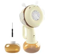 Bubble Machine Magic Wand - Kids Bubble Wand,Portable Spinning Bee With Color Lights Beach Game For Outdoor Play Parties Birthday Travel Boys Girls