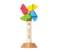 Bubble Machine - Musical Electric Toy with Lights, Interactive Bubble Machine 3 Speeds with Windmill for Birthday, Christmas, Easter, Beach, Garden and Outdoor