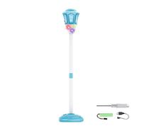 Bubble Machine on Stand - Summer Toy with Lights and Music - Height Adjustable from 53 to 119 cm Bubble Toy - for Party Summer Lawn Wedding Backyard Garden