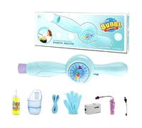 Bubble Machine, Portable Rechargeable LED Bubble Machine for High Output and Luminous Effect, Interactive Animation for Indoor and Outdoor Parties
