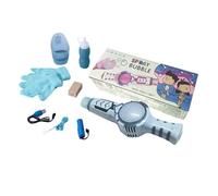 Bubble Machine Wand,Interactive Kids Fog Bubble Machine,Rechargeable Automatic Electric Bubble Machine,Colorful Lights & Music, Bubble Fog Game for Parties, Beaches