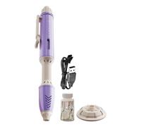 Bubble Machine Wand | LED Light Pen Shape Foam Maker Blower | Light Up Blow Bubble Wand | for Outdoor Backyard Garden Lawn Pool Park Summer Wedding Party