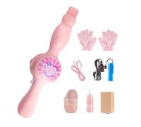 Bubble Machine Wand Lighting Magic Bubble Wand Toy With Fog Effect For Kids Boys Girls