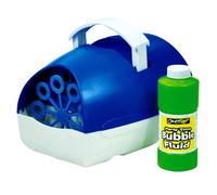 BUBBLE MACHINE WITH FLUID - BLUE by CHEETAH - great for kid's parties etc