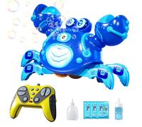 Bubble Machine - with Light Music Electric Interactive - Crawling Crab Bubble Maker for Kids,for Boys Girls Kids Home School Outdoor Camping Beach Birthday Holiday