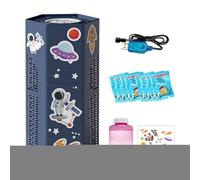 Bubble Maker,Automatic Blowing Toy with Astronaut Stickers,Bubble Machine Kids - for Outdoor Backyard Christmas Birthday Easter Boys Girls Shower Bath