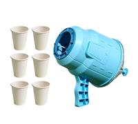 Bubble Maker | Handheld Air Cannon Bubble Machine for Kids | Air Spinner Bubble Vortexs with 2 Bag Bubble Liquld, Range to 5 Meters, Kids Summer Toy for Pools Wedding