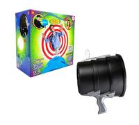 Bubble Maker | Handheld Air Cannon Bubble Machine for Kids | Air Spinner Bubble Vortexs with 2 Bag Bubble Liquld, Range to 5 Meters, Kids Summer Toy for Pools Wedding