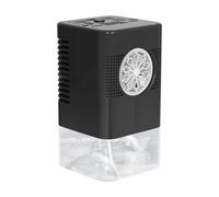 Bubble Maker, Party Machine, Portable Blower, 7.87x3.54x3.54 inches, 200g Weight, White Black Colors, Interactive Toy, Birthday Yard Fun, for Outdoor Play Beach Wedding Games